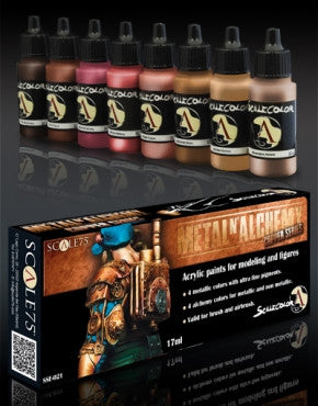 Metal 'n' Alchemy - Copper Series Scalecolor Paint Sets Lets Play Games   