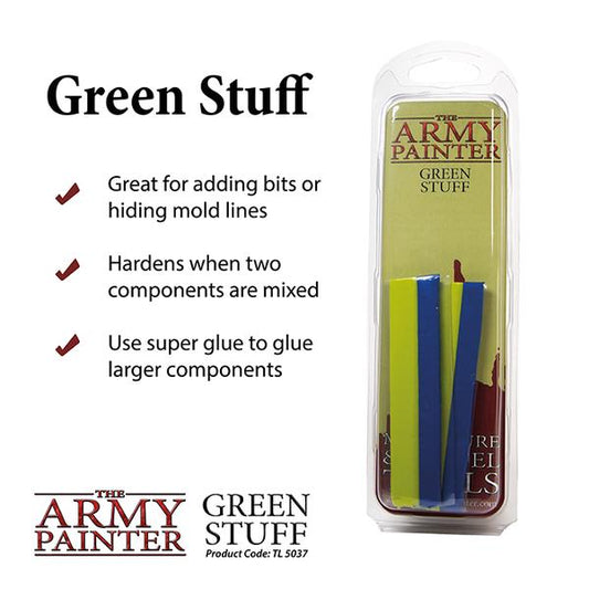 Army Painter Tools - Green Stuff Army Painter Tools War and Peace Games   