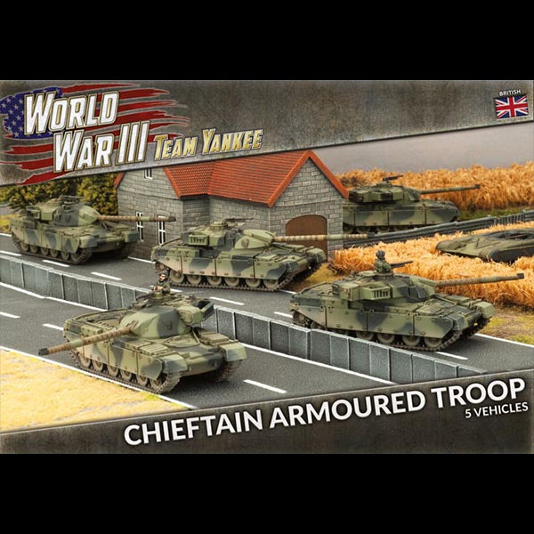 Chieftain Armoured Troop (TBBX01) World War III Aetherworks   