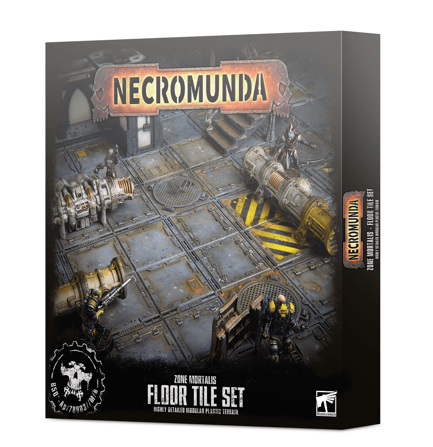 Necromunda: Zone Mortalis Floor Tile Set Necromunda Games Workshop   