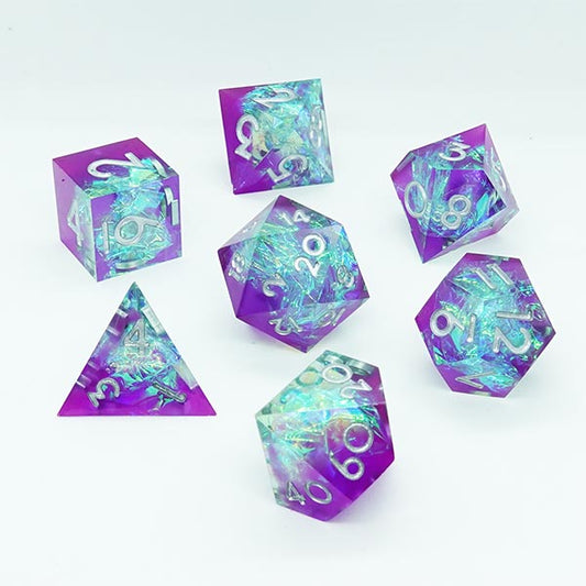 Chronicle Sharp Resin Dice Sets - Vein Chronicle RPG Dice Chronicle RPG Store   