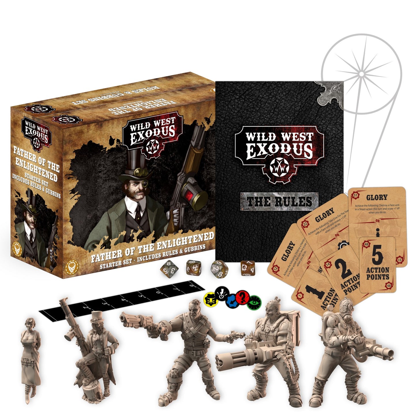 Wild West Exodus Father of the Enlightened Starter Set Wild West Exodus Wild West Exodus   