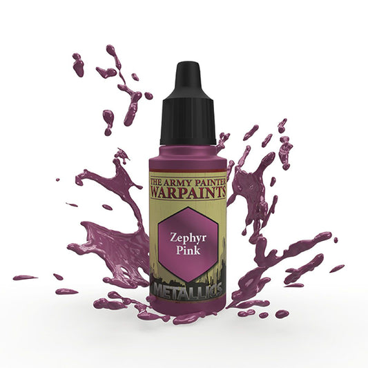 WP1485 Army Painter - Metallics Zephyr Pink 18ml Army Painter Metallics War and Peace Games   