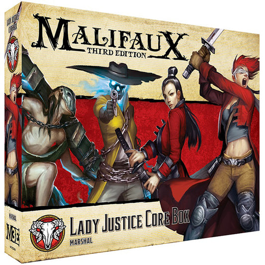 Lady Justice Core Box Malifaux Combat Company   