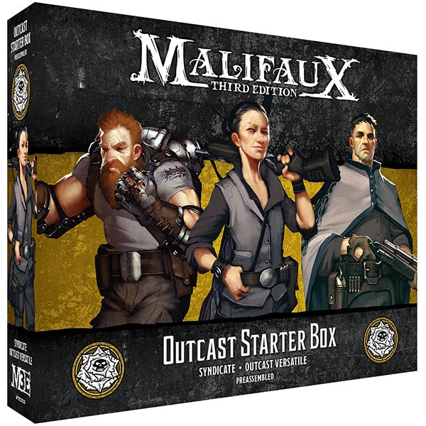 Outcast Starter Box Malifaux Combat Company   