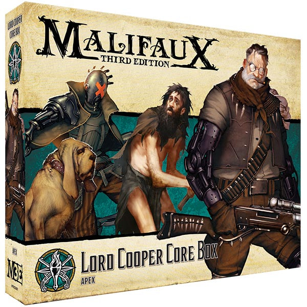 Lord Cooper Core Box Malifaux Combat Company   