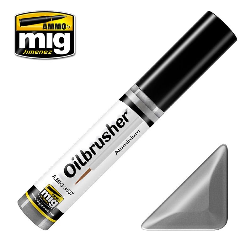 A.Mig-3537 Aluminium MIG Oilbrushers Ammo by MIG   