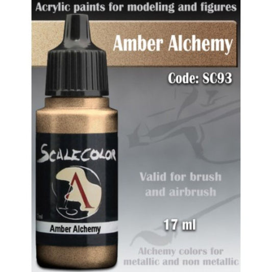 Scale 75 Scalecolor Metal n' Alchemy Amber Alchemy 17ml Scalecolor Paints Scale 75 Default Title  