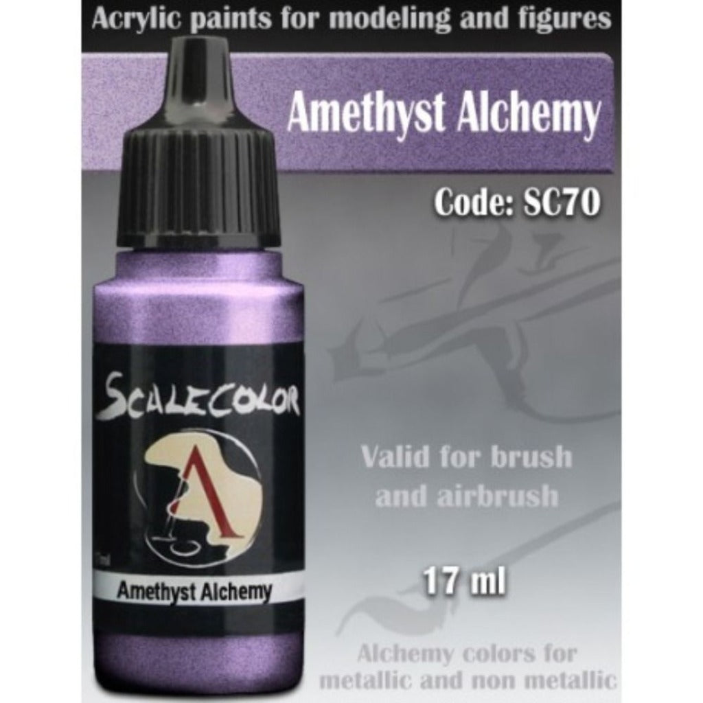 Scale 75 Scalecolor Metal n' Alchemy Amethyst Alchemy 17ml Scalecolor Paints Scale 75 Default Title  