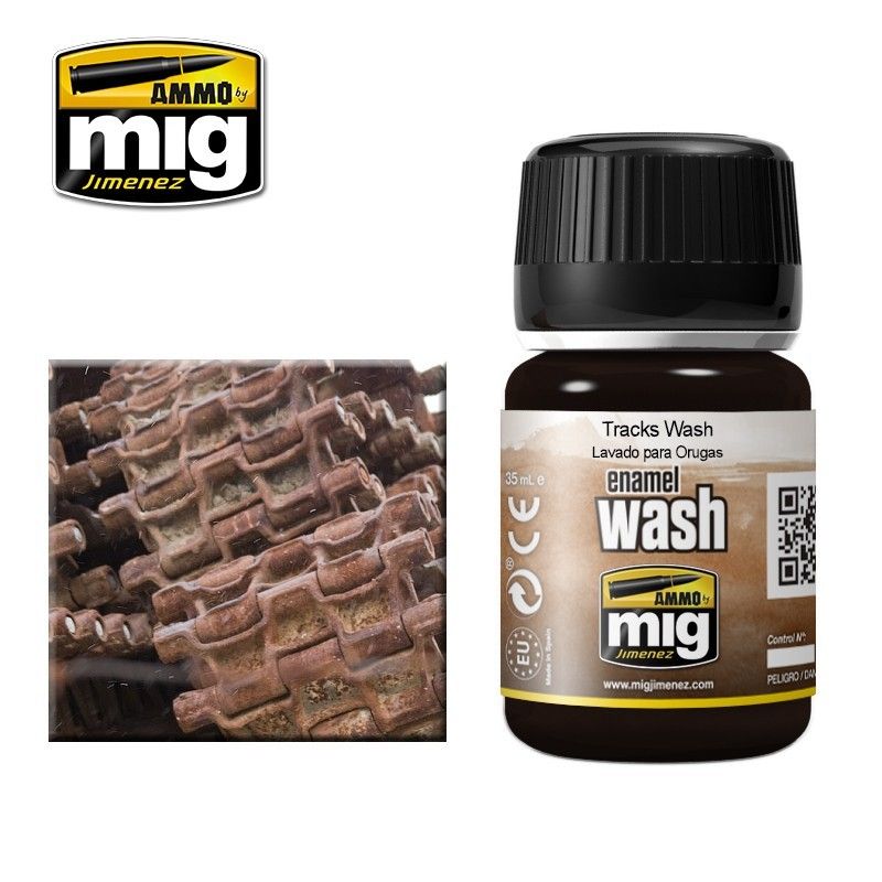 A.Mig-1002 Tracks Wash MIG Weathering Ammo by MIG   