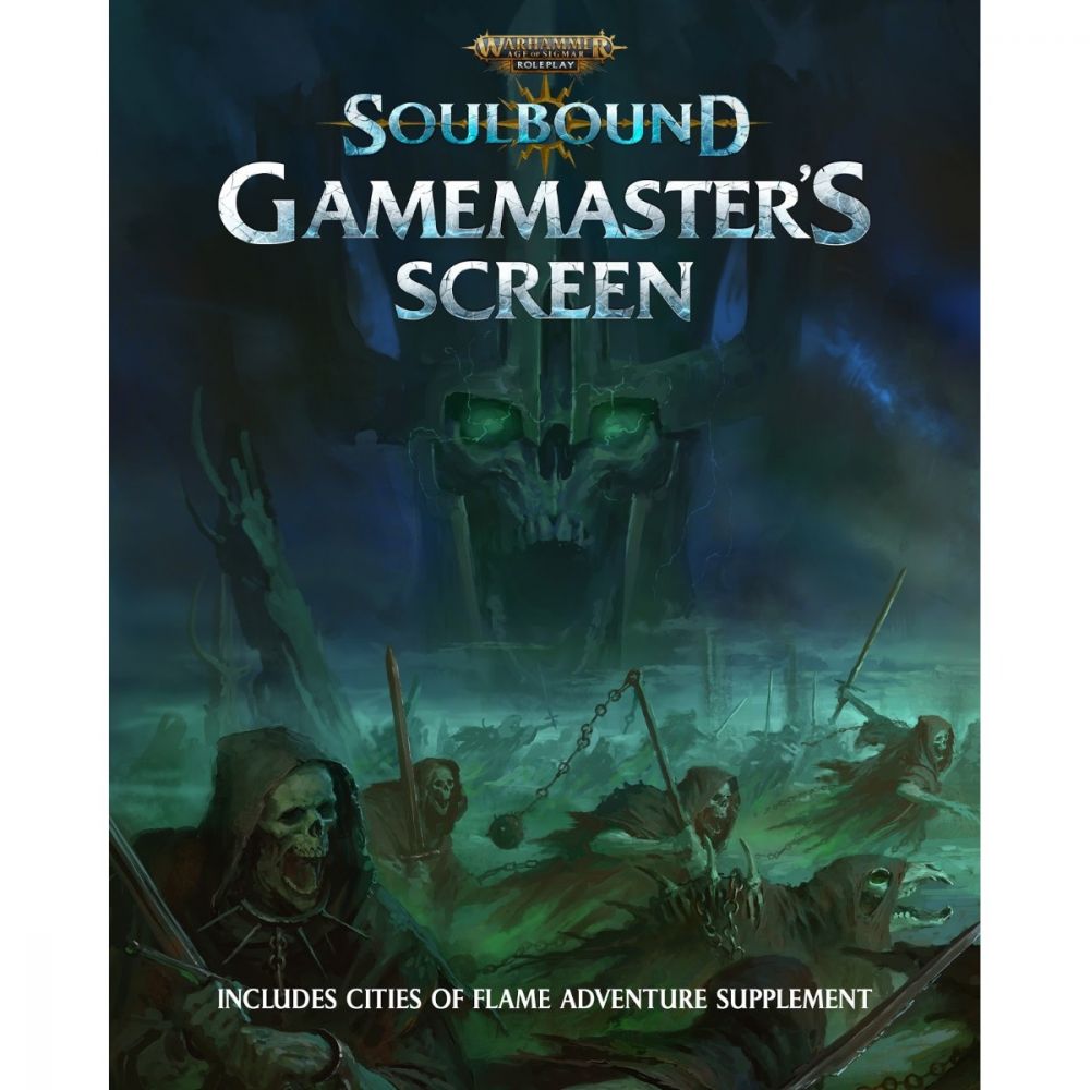 Warhammer Age of Sigmar Soulbound GM Screen Warhammer Fantasy Games Workshop Default Title  