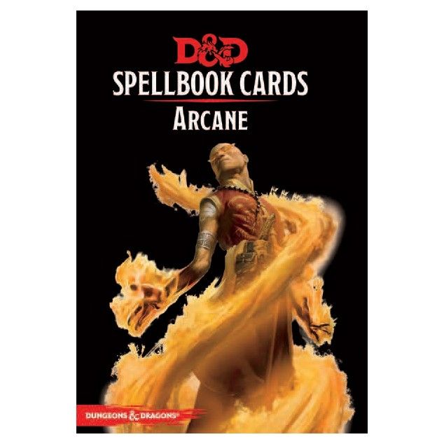 D&D Spellbook Cards Arcane Deck (253 Cards) Revised 2017 Edition Dungeons & Dragons Wizards of the Coast   