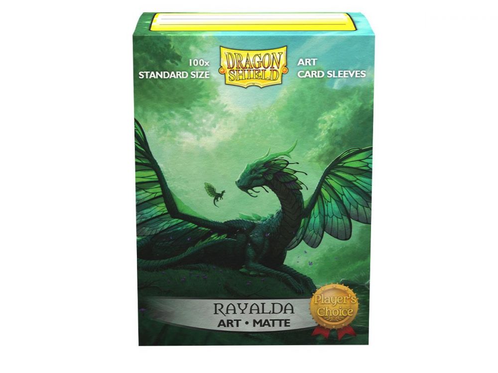Sleeves - Dragon Shield - Box 100 - MATTE Art - Rayalda Dragon Shield Fantasy Flight Games   