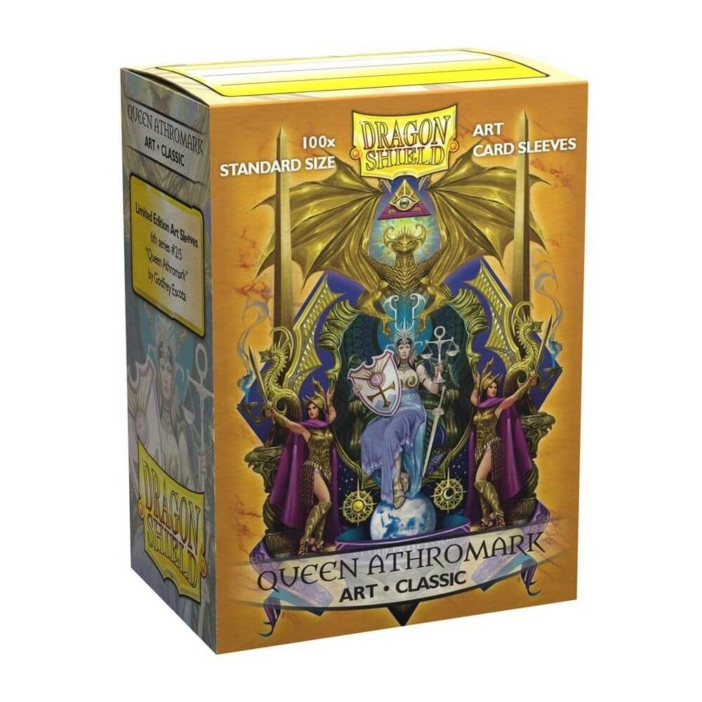 Dragon Shield - Box 100 - Art - Queen Athromark Dragon Shield Fantasy Flight Games   