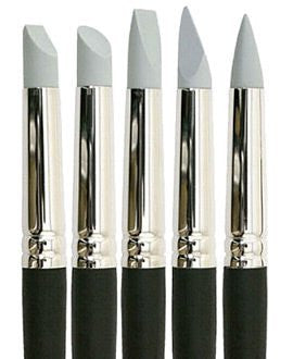 Colour Shaper tool firm grey tip taper point Size-0 Brushes & Paints Colour Shaper   