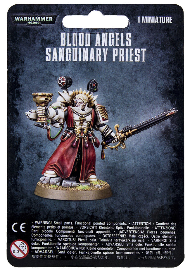 Sanguinary Priest Blood Angels Games Workshop   
