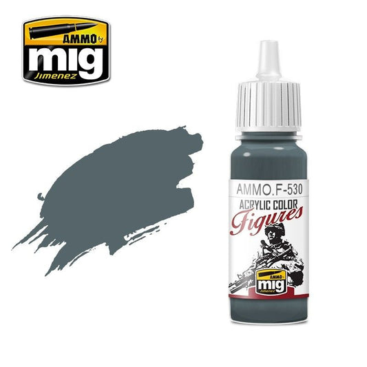 F-530 FIGURES PAINTS Bluish Grey MIG Special Figures Paints Ammo by MIG   