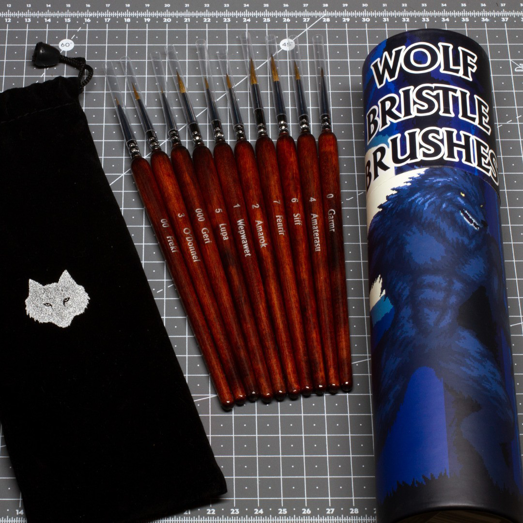Wolf Bristle Brushes Wolf Bristle Brushes Wolf Bristle Brushes Default Title  