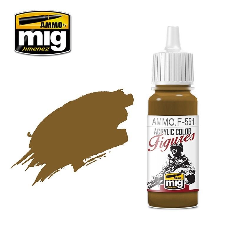 F-551 FIGURES PAINTS Burnt Sand MIG Special Figures Paints Ammo by MIG   