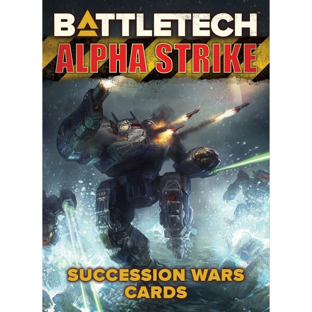 BattleTech Alpha Strike Succession Wars Cards Board Games Irresistible Force   