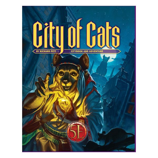 Kobold Press City of Cats for 5th Edition Pretend Professions & Role Playing Lets Play Games   