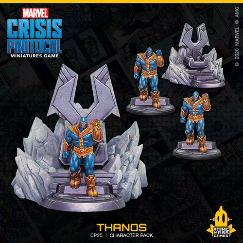 Marvel Crisis Protocol Miniatures Game Thanos Marvel Crisis Protocol Lets Play Games   