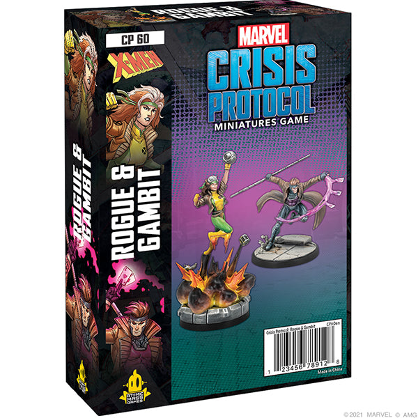 Marvel Crisis Protocol Miniatures Game Rogue and Gambit Marvel Crisis Protocol Lets Play Games   
