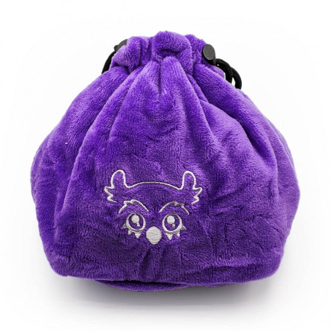 Dice Bag Cute Creature - Purple Owlbear DiceBags DiceBags   