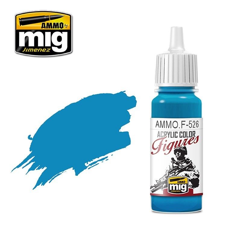 F-526 Figures Paints Cyan MIG Special Figures Paints Ammo by MIG   
