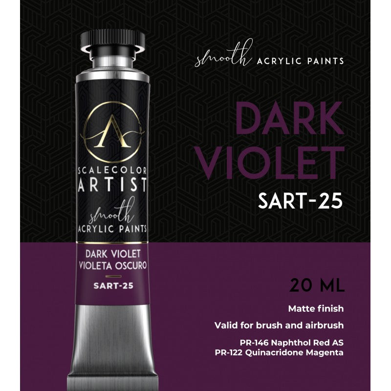 SART-25 DARK VIOLET Scale75 Artist Range Lets Play Games   