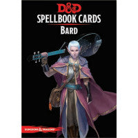 D&D Spellbook Cards Bard Deck (110 Cards) Revised 2017 Edition Spellbook Cards Lets Play Games   