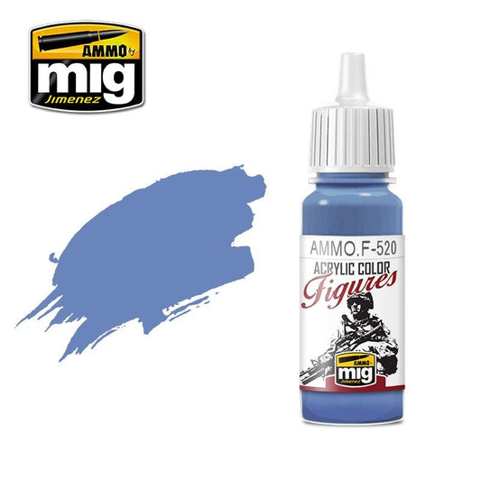 F-520 Figures Paints Deep Cobalt Blue MIG Special Figures Paints Ammo by MIG   