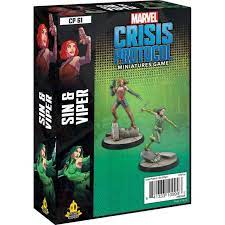 Marvel Crisis Protocol Miniatures Game Sin and Viper Marvel Crisis Protocol Lets Play Games   