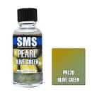 PEARL OLIVE GREEN 30ML SMS Paints The Scale Modellers Supply   