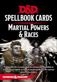 D&D Spellbook Cards Martial Deck (61 Cards) Revised 2017 Edition Spellbook Cards Lets Play Games   