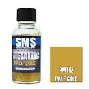 Metallic Pale Gold 30ml SMS Paints The Scale Modellers Supply   