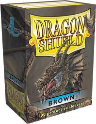 Sleeves - Dragon Shield - Box 100 - Brown Dragon Shield Fantasy Flight Games   