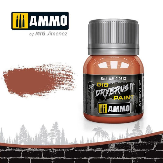 A.Mig-0612 Rust MIG Drybrush Ammo by MIG   
