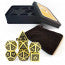 Metal Dice - Dragonscale Gold Imaginary Adventures All Interactive Distribution   
