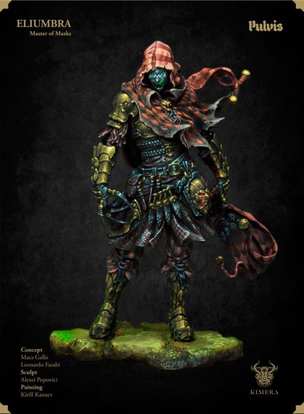 Kimera Models Eliumbra 75mm Board Games Irresistible Force   