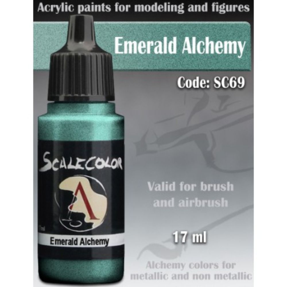 Scalecolor SC 69 Emerald Alchemy Scalecolor Paints Lets Play Games   