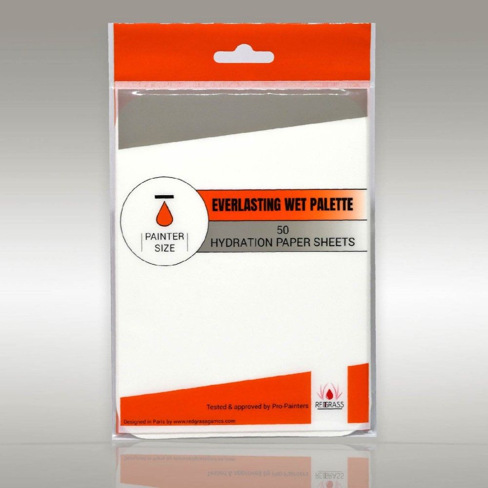 Redgrass Painter Hydration Paper ( 50 Pk ) Green Stuff & Putty redgrass   