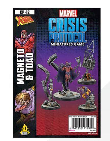 Marvel Crisis Protocol Miniatures Game Magneto and Toad Marvel Crisis Protocol Lets Play Games   