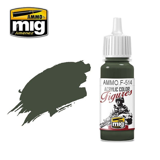 F-514 Figures Paints Field Grey Shadow Fs-34086 MIG Special Figures Paints Ammo by MIG   