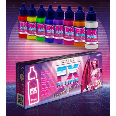 FX FLUOR EXPERIENCE Scalecolor Paint Sets Lets Play Games   