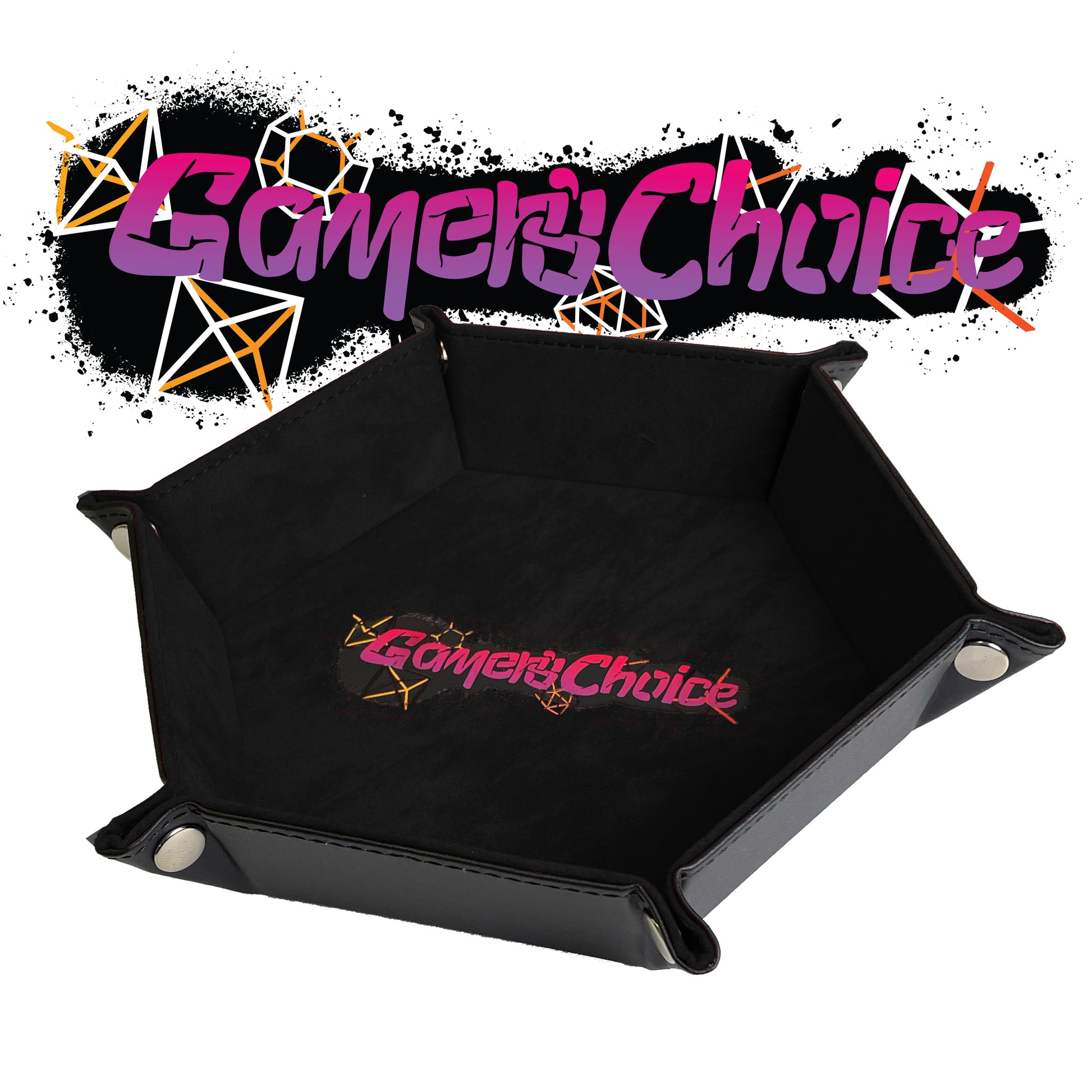 Gamers Choice Dice Tray - Black Dice Tray Gamers Choice   