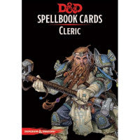 D&D Spellbook Cards Cleric Deck (149 Cards) Revised 2017 Edition Spellbook Cards Lets Play Games   