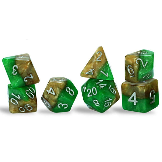GKG 7-setCube: Halfsies Dice: Robin Hood Gate Keeper Games Dice Gate Keeper Games   