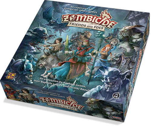 Zombicide Green Horde Friends and Foes Board Games CMON   
