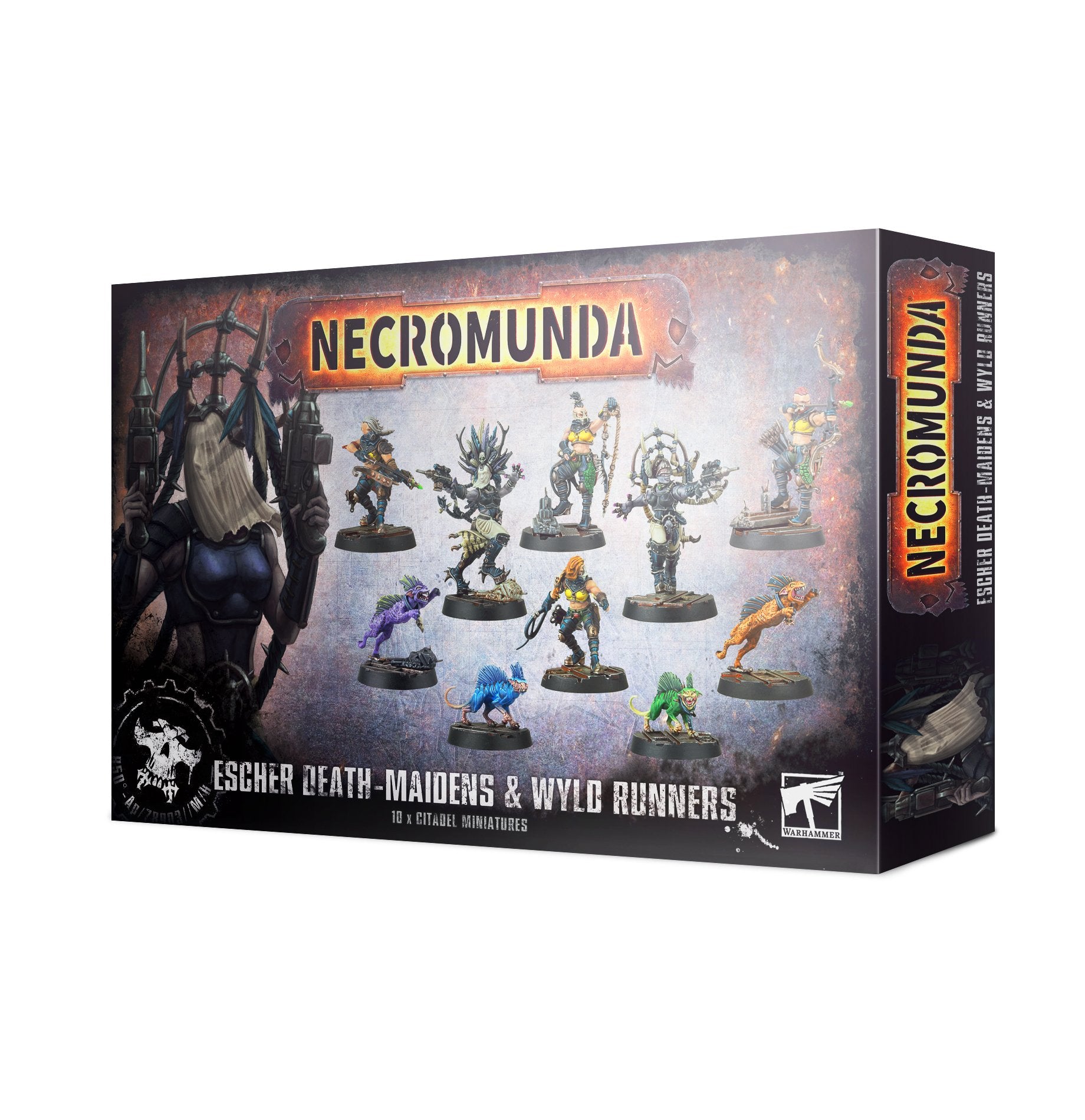 Escher Death Maidens & Wyld Runners Necromunda Games Workshop   